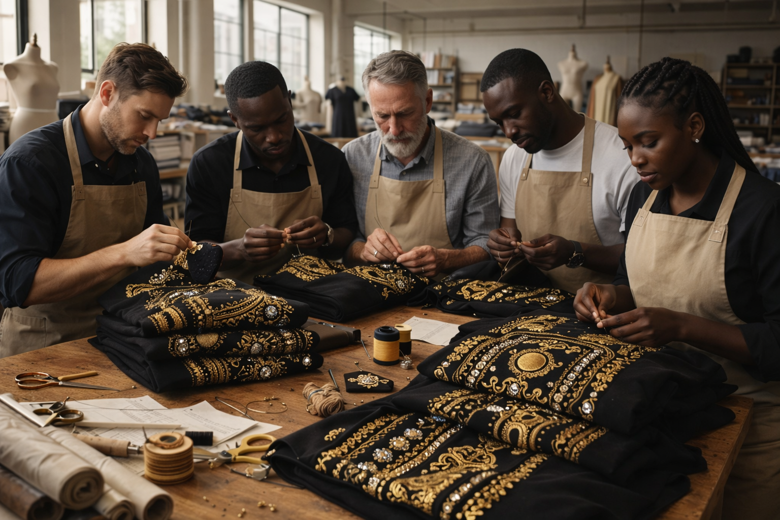 Artisan craftsmanship in progress